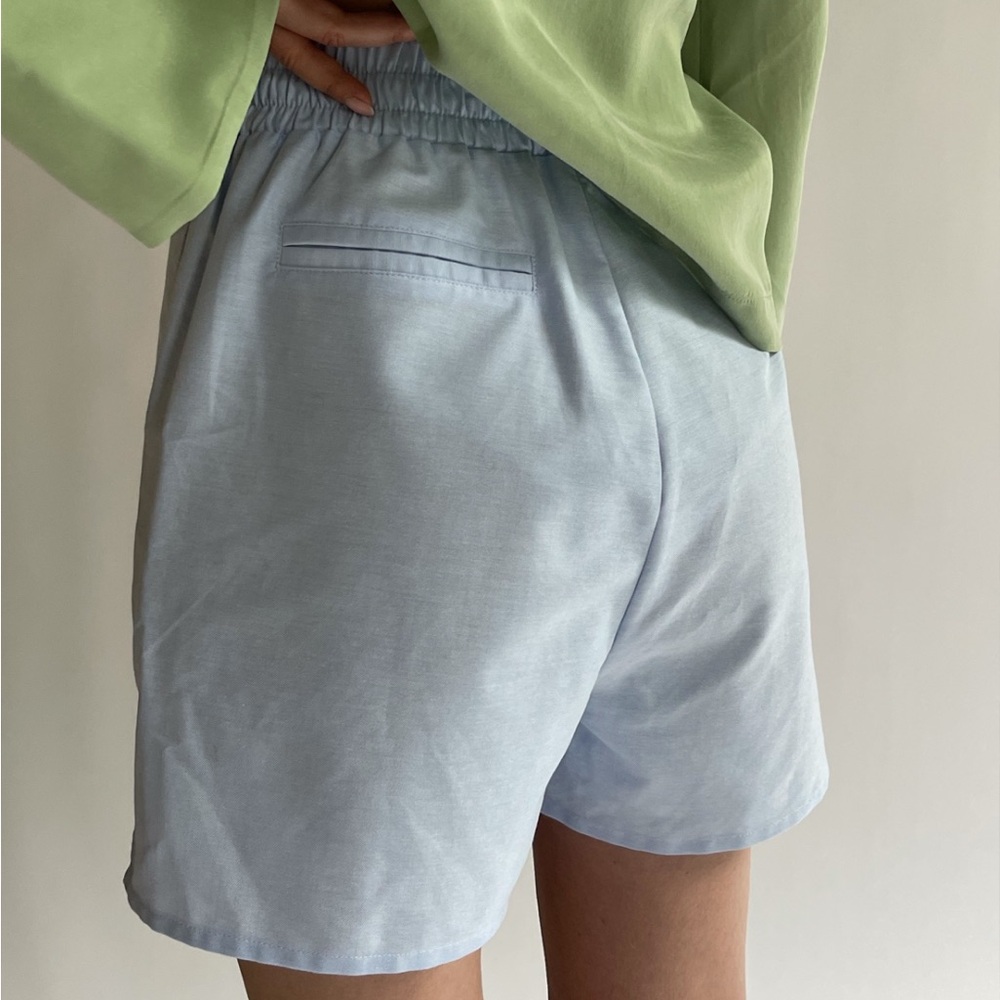 NWT Djerf Avenue Breezy Shorts in blue - Picture 10 of 12